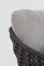 Učitajte sliku u preglednik galerije, Fotelja Tamires antracit 78 cm