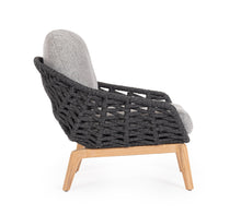 Učitajte sliku u preglednik galerije, Fotelja Tamires antracit 78 cm