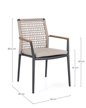 Učitajte sliku u preglednik galerije, Stolica Maddox antracit