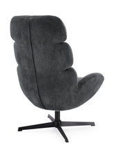 Učitajte sliku u preglednik galerije, Fotelja Violante Black Swivel