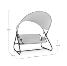 Učitajte sliku u preglednik galerije, Ljuljačka 2P Arkel 166 cm