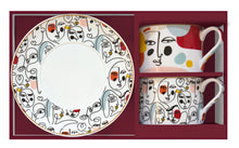 Učitajte sliku u preglednik galerije, Easy Life set od 2 šolje Modernism 240 ml u poklon kutiji