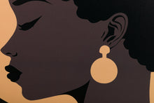 Učitajte sliku u preglednik galerije, Slika žena Afro sorto 60x90 cm