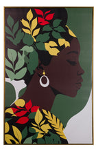 Učitajte sliku u preglednik galerije, Slika žena Afro sorto 60x90 cm
