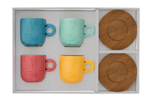Učitajte sliku u preglednik galerije, Easy Life set 4 šoljice 110 ml Take a Loop u poklon kutiji