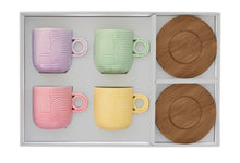 Učitajte sliku u preglednik galerije, Easy Life set 4 šoljice 110 ml Take a Loop u poklon kutiji II