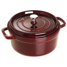 Učitajte sliku u preglednik galerije, Cocotte lonac od lijevanog željeza Staub 26 cm crveni