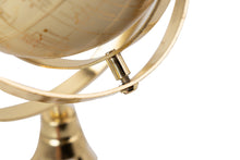 Učitajte sliku u preglednik galerije, Dekoracija globus stojeći Gold 13x33 cm