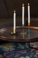 Učitajte sliku u preglednik galerije, Svijećnjak Rainbow zeleni 14 cm