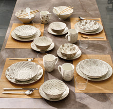 Učitajte sliku u preglednik galerije, Set 4/1 desertna tanjira Loto Brandani 19 cm