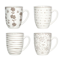 Učitajte sliku u preglednik galerije, Set 4/1 šolje za čaj Loto Brandani 360 ml
