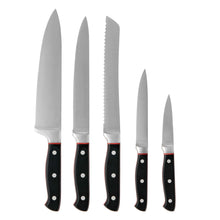 Učitajte sliku u preglednik galerije, Set noževa sa stalkom Profesional Black