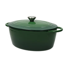 Učitajte sliku u preglednik galerije, Šerpa Cocotte Brandani gusana zelena 5 litara