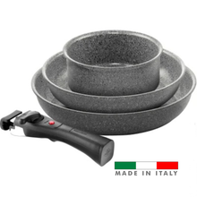 Učitajte sliku u preglednik galerije, Ballarini set 3 tave Frypan Torre 24-28 cm + 16 cm