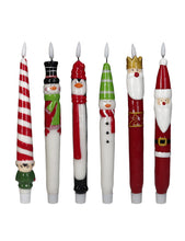 Učitajte sliku u preglednik galerije, Novogodisnja LED svijeća assorto 6