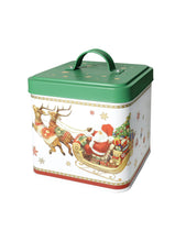 Učitajte sliku u preglednik galerije, Metalna kutija Square sa zelenim poklopcem