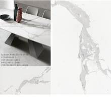 Učitajte sliku u preglednik galerije, Trpezarijski sto Cross 130 cm