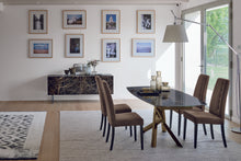 Učitajte sliku u preglednik galerije, Trpezarijski sto Cross 130 cm