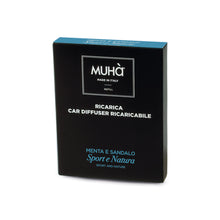 Učitajte sliku u preglednik galerije, Punjenje za auto osvježivač - menta i sandalovina