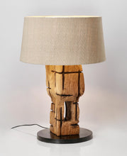 Učitajte sliku u preglednik galerije, Stona lampa Kleta bež 53h cm