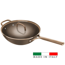 Učitajte sliku u preglednik galerije, Ballarini ZW Milano wok tava sa poklopcem 30 cm