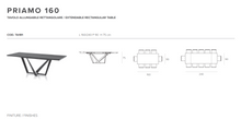 Učitajte sliku u preglednik galerije, Trpezarijski sto Priamo 160 cm