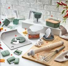 Učitajte sliku u preglednik galerije, Posuda za puter sa nožem Brandani