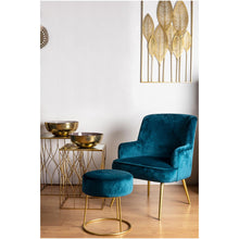 Učitajte sliku u preglednik galerije, Fotelja Clelia plava