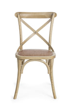 Učitajte sliku u preglednik galerije, Stolica Cross natural braon