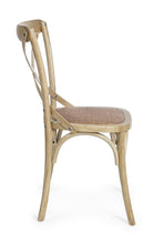 Učitajte sliku u preglednik galerije, Stolica Cross natural braon