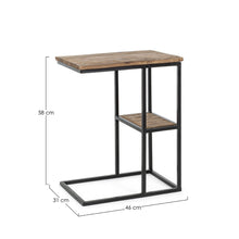 Učitajte sliku u preglednik galerije, Klub sto Walton sa policom 46x31 cm