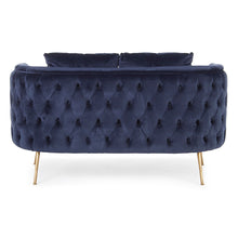 Učitajte sliku u preglednik galerije, Sofa dvosjed Tiffany plava