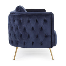 Učitajte sliku u preglednik galerije, Sofa dvosjed Tiffany plava