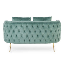 Učitajte sliku u preglednik galerije, Sofa dvosjed Tiffany tirkiz