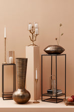 Učitajte sliku u preglednik galerije, Vaza Noida okrugla Champagne 105h cm
