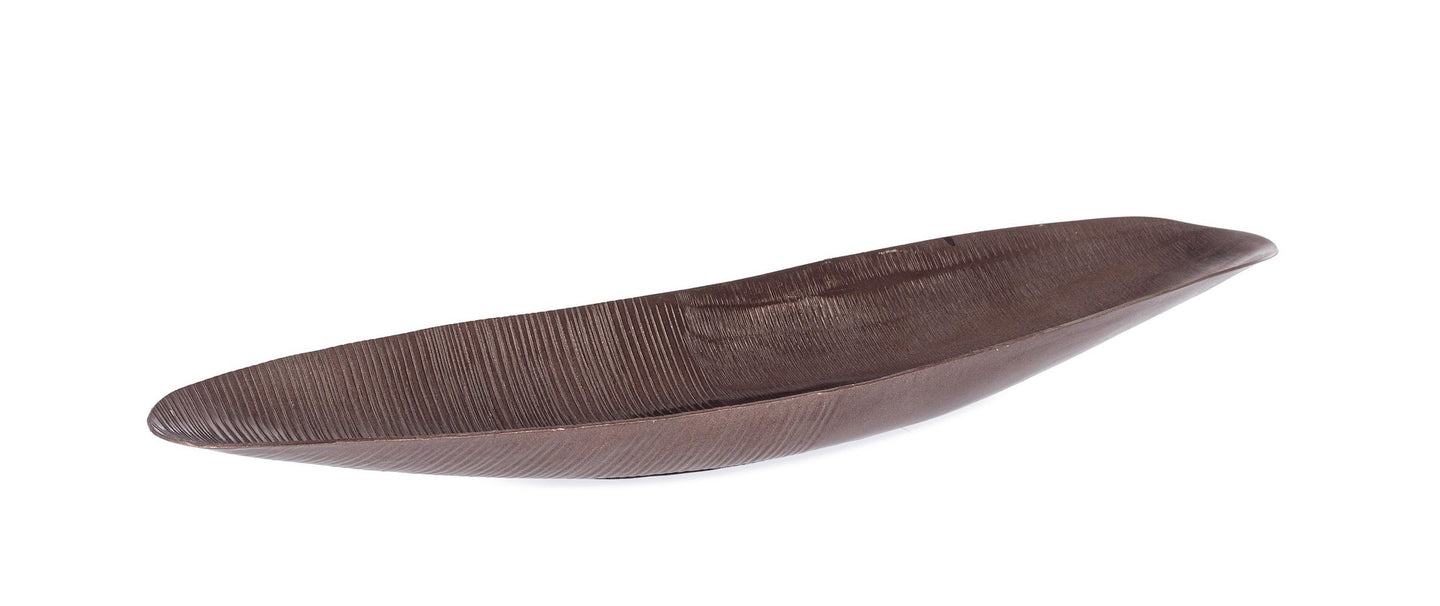 Dekorativna zdjela Reel bronzana 47x14 cm