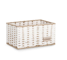 Učitajte sliku u preglednik galerije, Korpa Bertha četvrtasta bijela S
