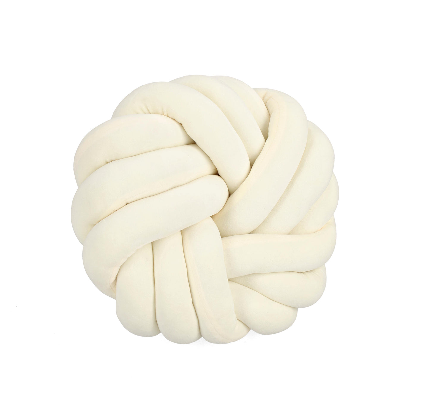 Dekorativni jastuk Entwine D38 cm bež
