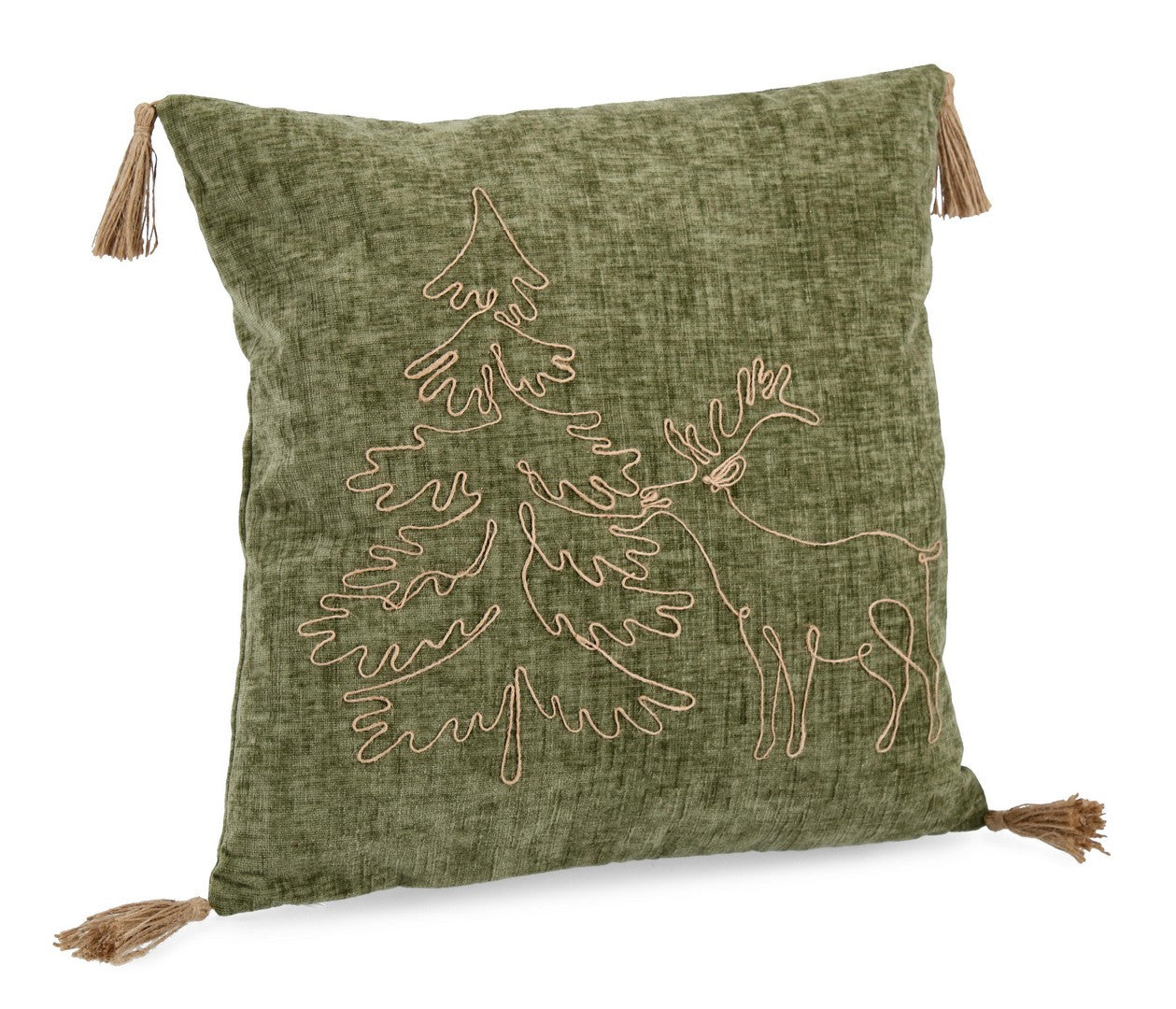 Dekorativni jastuk Herbert zeleni 45x45 cm