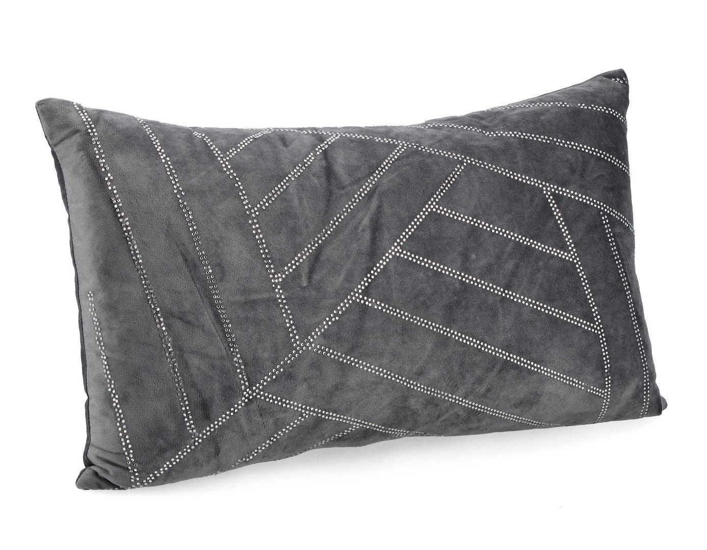 Dekorativni jastuk Lovell sivi 50x30 cm