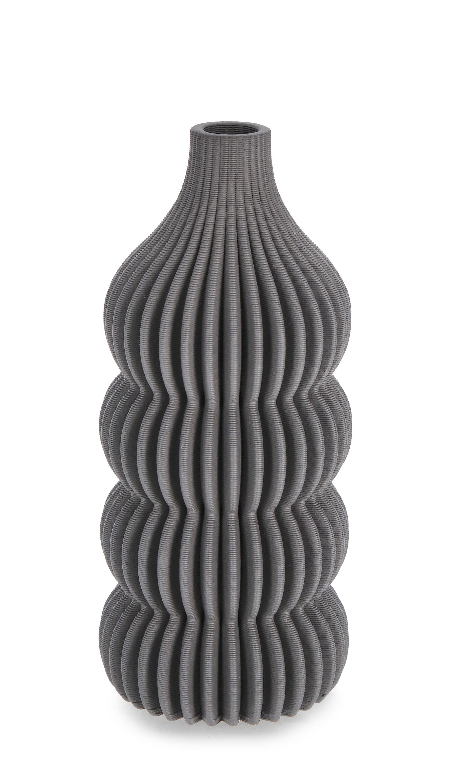 Vaza Ilsa siva 25 cm
