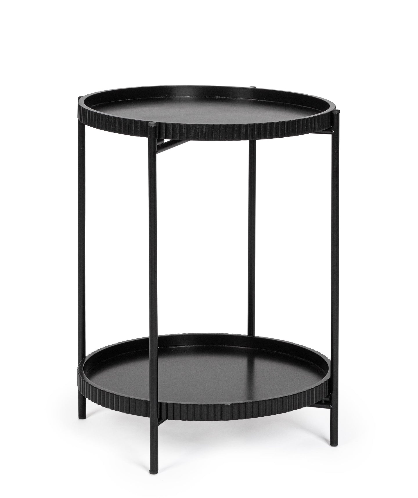 Klub sto Herdy crni 42x52h cm