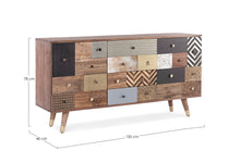 Učitajte sliku u preglednik galerije, Komoda Dhaval 2-4 DR 150 cm
