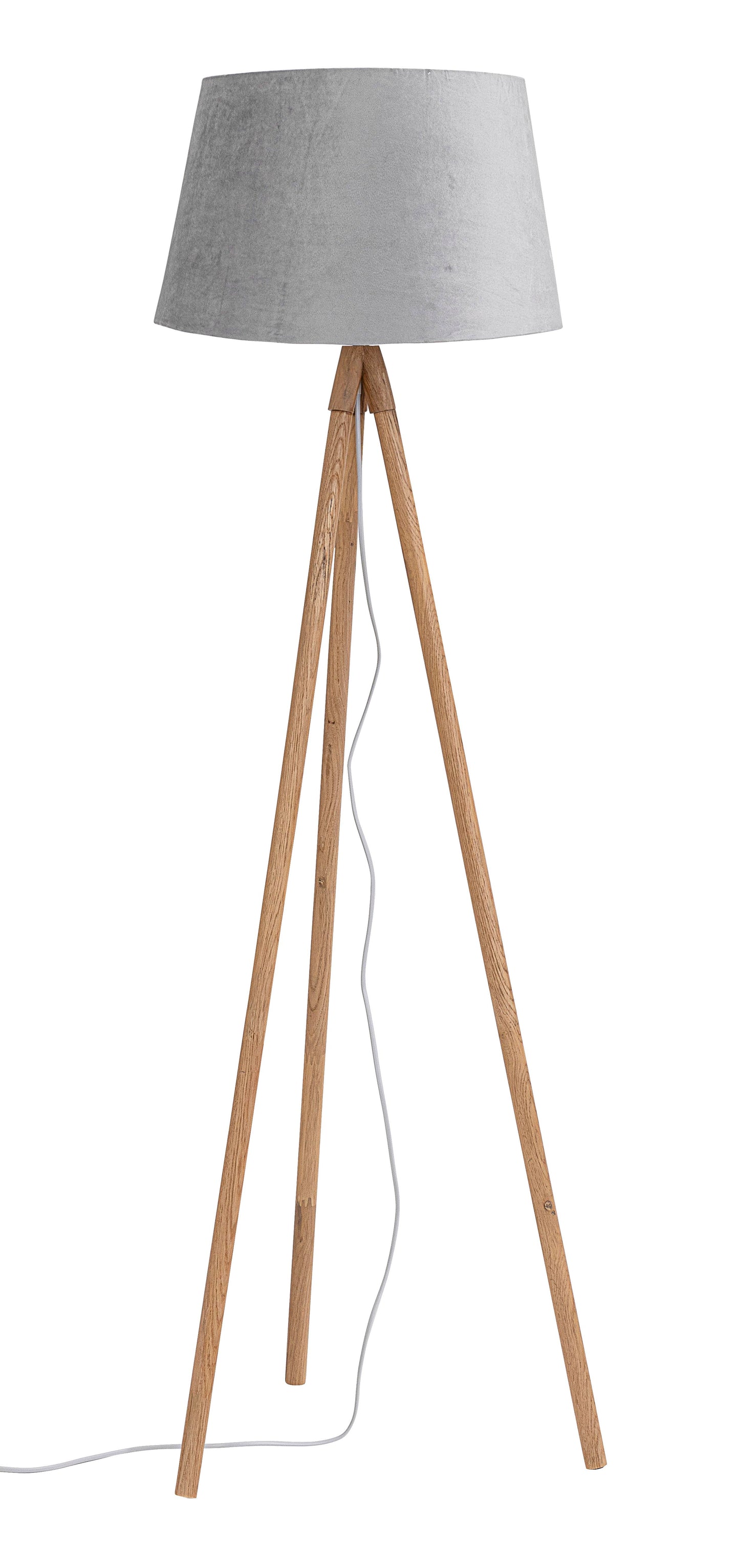Lampa Wallas siva 152h cm