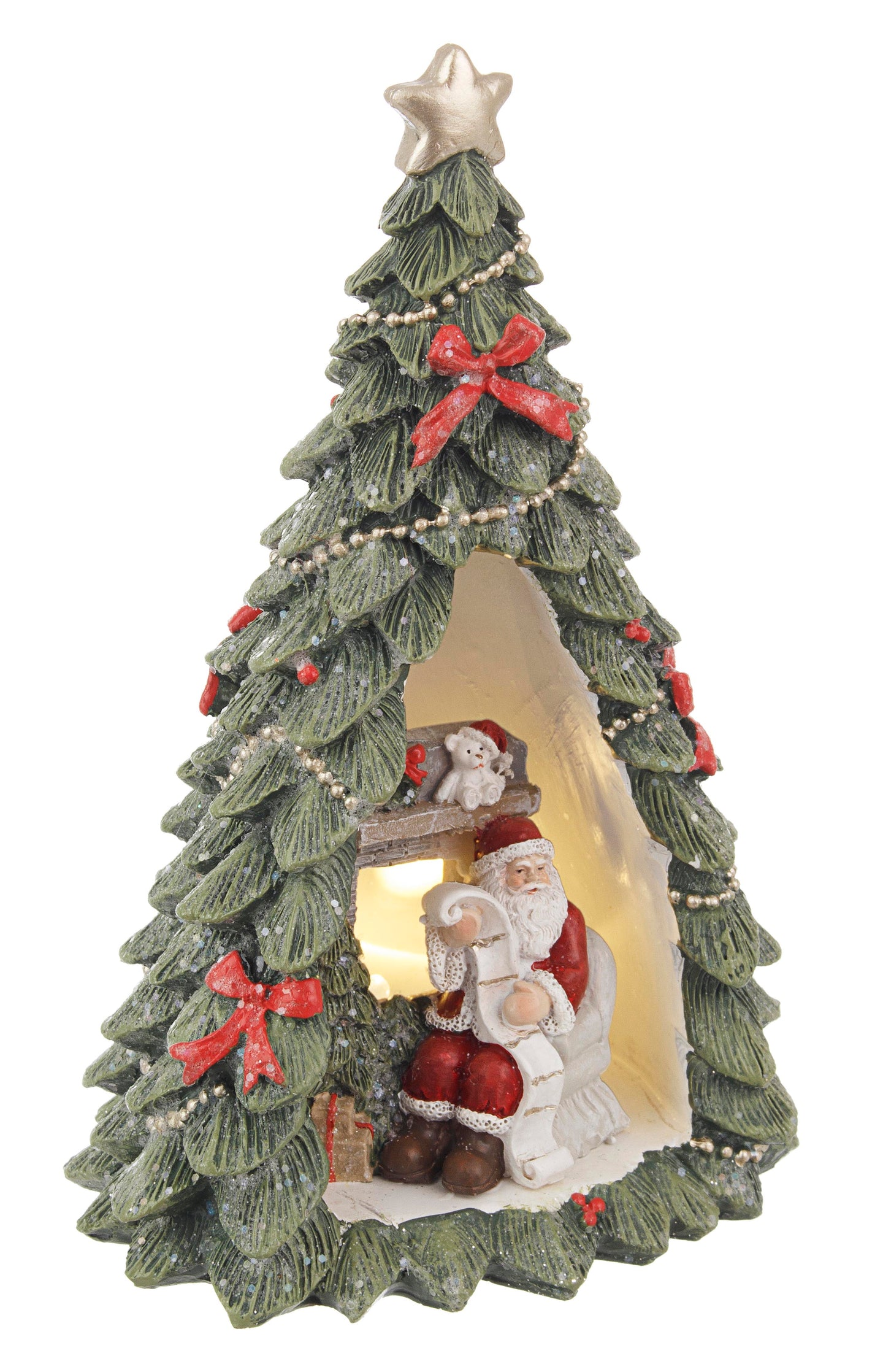 Figura Marien jelka sa LED svjetlom 11x17 cm