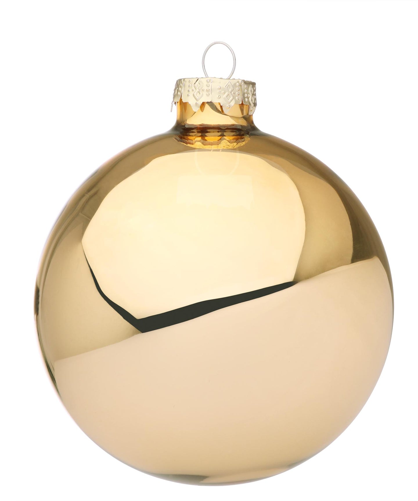 Novogodišnja kugla Shiny Honey D100 mm