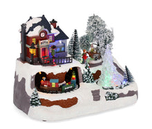 Učitajte sliku u preglednik galerije, Muzička pokretna figura Denver Stazione LED 17h cm
