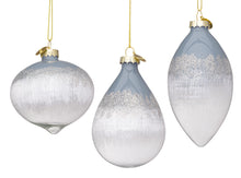 Učitajte sliku u preglednik galerije, Novogodišnja kugla Elegance sivo bijela  ass3
