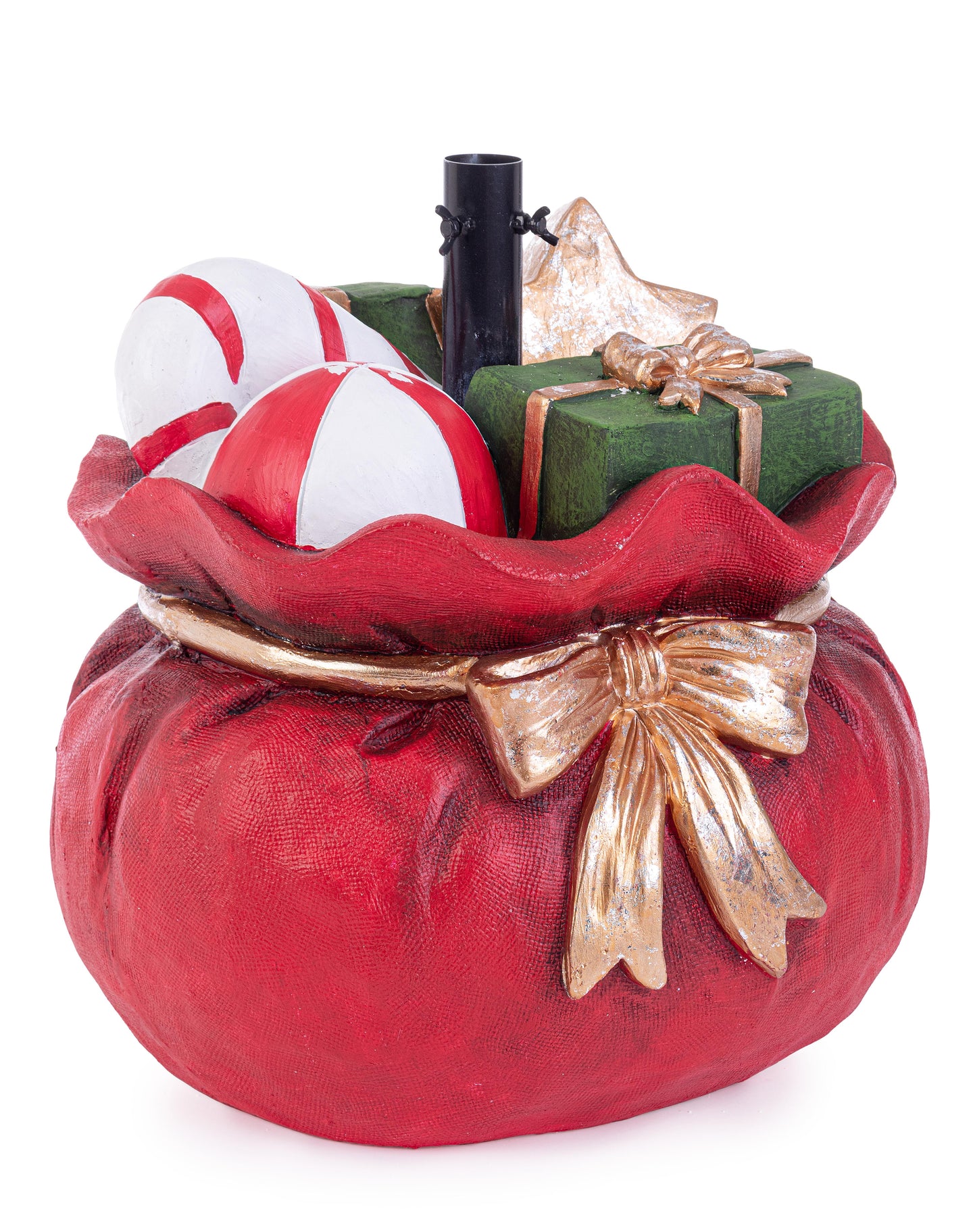 Postolje za jelku Gift bag crveni 44x38,5 cm