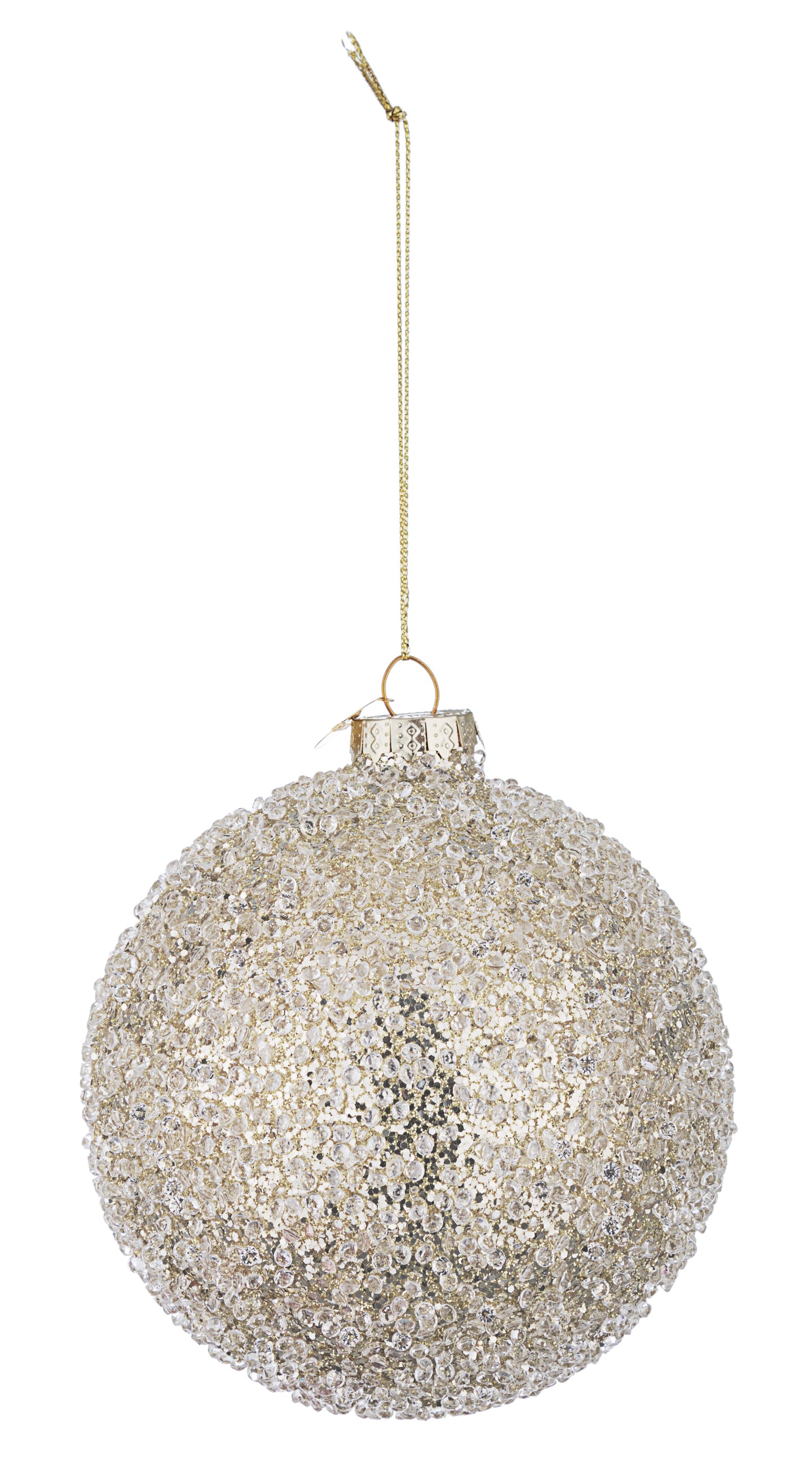 Novogodišnja kugla Symphony zlatna 10 cm